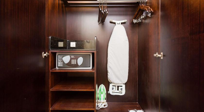 Premium Room pool-facing balcony