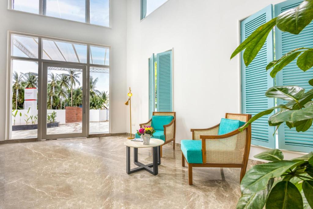 Lobby and reception area